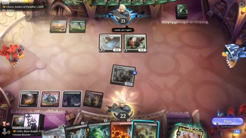 Watch MTG Arena Video Replay - Celes, Rune Knight by translove228 VS Choco, Seeker of Paradise by XAVI - Historic Brawl