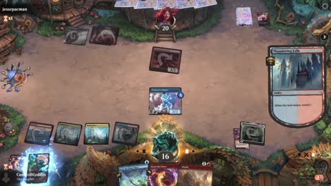Watch MTG Arena Video Replay - Temur Cauldron by CunicoliGoblin VS Boros Aggro by jessepacman - Standard Play