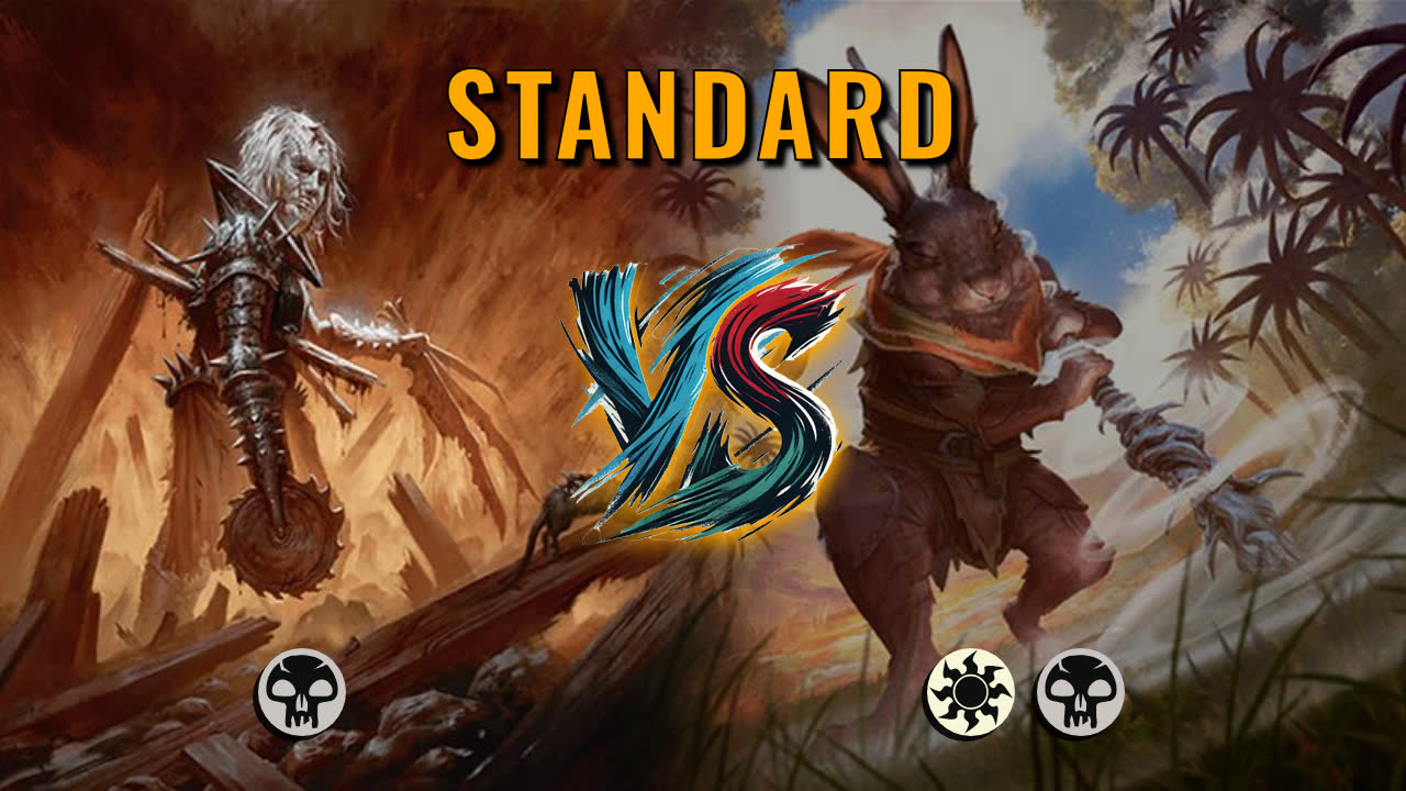 Watch MTG Arena Standard Video - Mono Black Midrange by Numbskull VS Orzhov Aggro by pleeh - 8de389