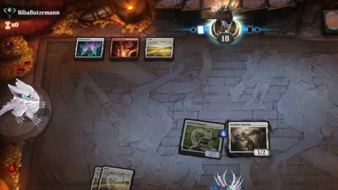 Watch MTG Arena Video Replay - Mono White Aggro by Khat VS Boros Aggro by BibaButzemann - Explorer Ranked