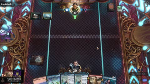 Watch MTG Arena Video Replay - Izzet Midrange by CunicoliGoblin VS 5 Color Midrange by UsagiMissile - Alchemy Event