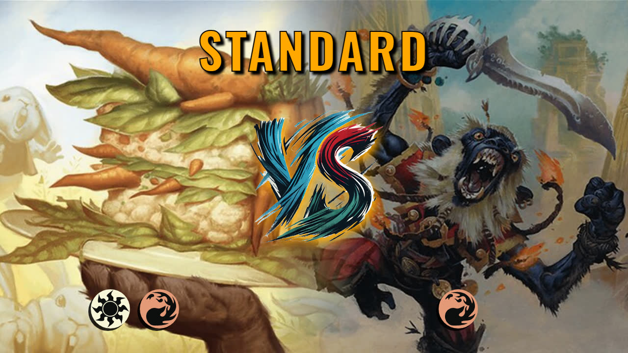 Watch MTG Arena Standard Video - Boros Midrange by GBThundaII VS Mono Red Aggro by gs1453 - 672b12