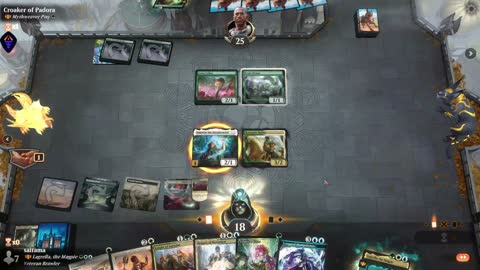 Watch MTG Arena Video Replay - Lagrella, the Magpie by saitama VS Mythweaver Poq by Croaker of Padora - Historic Brawl
