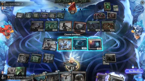 Watch MTG Arena Video Replay - Raffine, Scheming Seer by saitama VS Kinnan, Bonder Prodigy by skadi - Historic Brawl