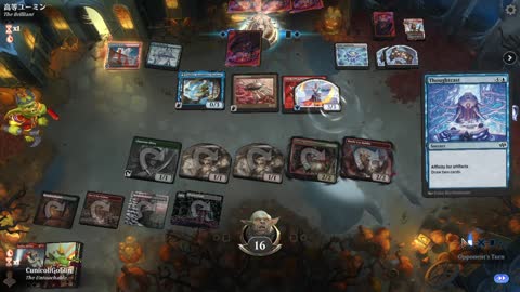 Watch MTG Arena Video Replay - Gruul Aggro by CunicoliGoblin VS Izzet Aggro by 高等ユーミン - Traditional Historic Play