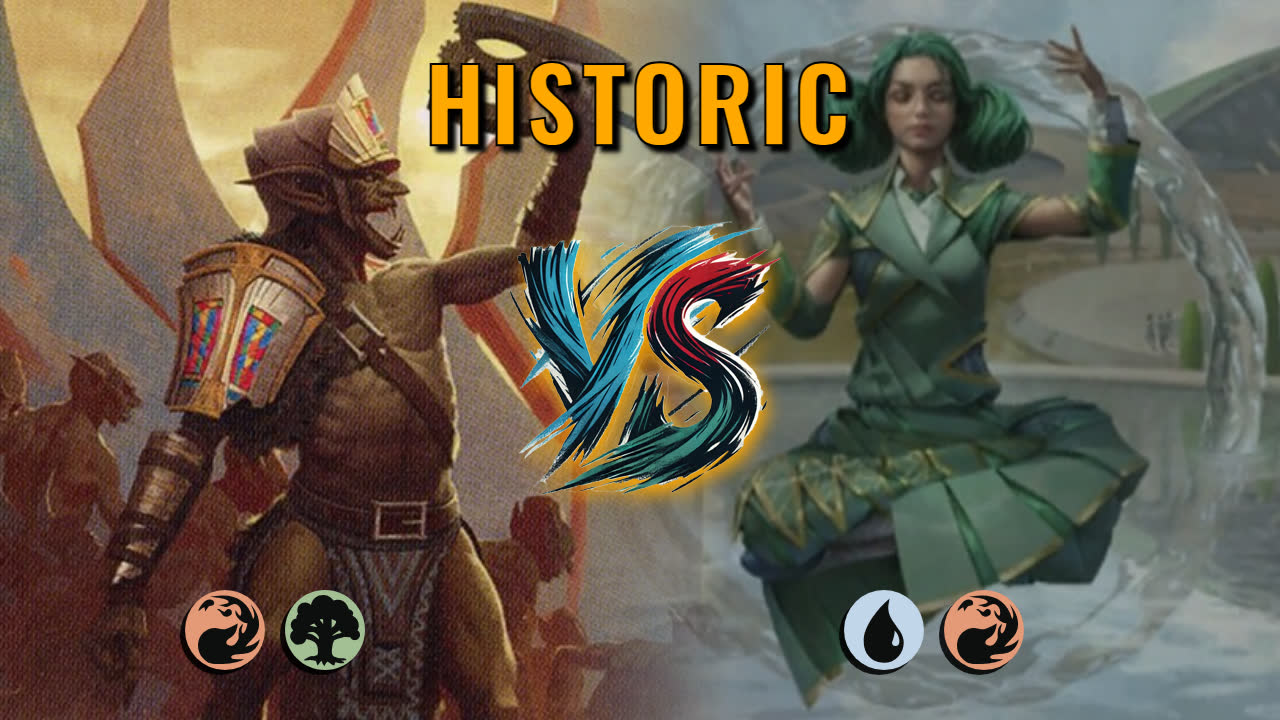 Watch MTG Arena Historic Video - Gruul Aggro by CunicoliGoblin VS Izzet Aggro by 高等ユーミン - c589ad