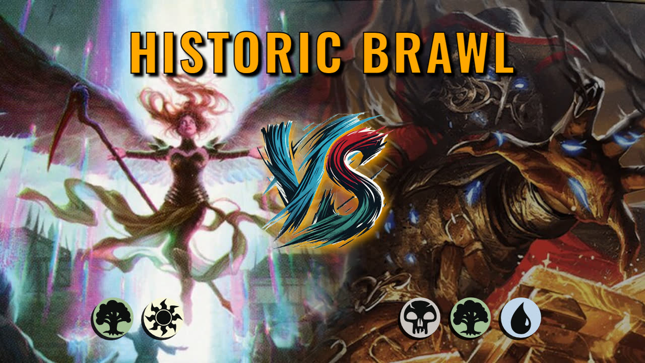 Watch MTG Arena Historic Brawl Video - Sigarda, Font of Blessings by Warped Concept VS Gonti, Canny Acquisitor by Mistro - 59dd48