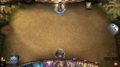 Watch MTG Arena Video Replay - Rakdos Aggro by CunicoliGoblin VS Boros Midrange by RamirO - Traditional Historic Play