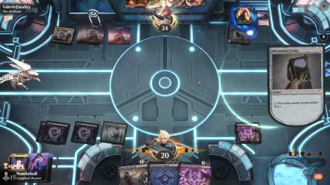 Watch MTG Arena Video Replay - Mono Black Midrange by Numbskull VS Mono Red Midrange by ValerieFatality - Prerelease Standard Bo1 EOE