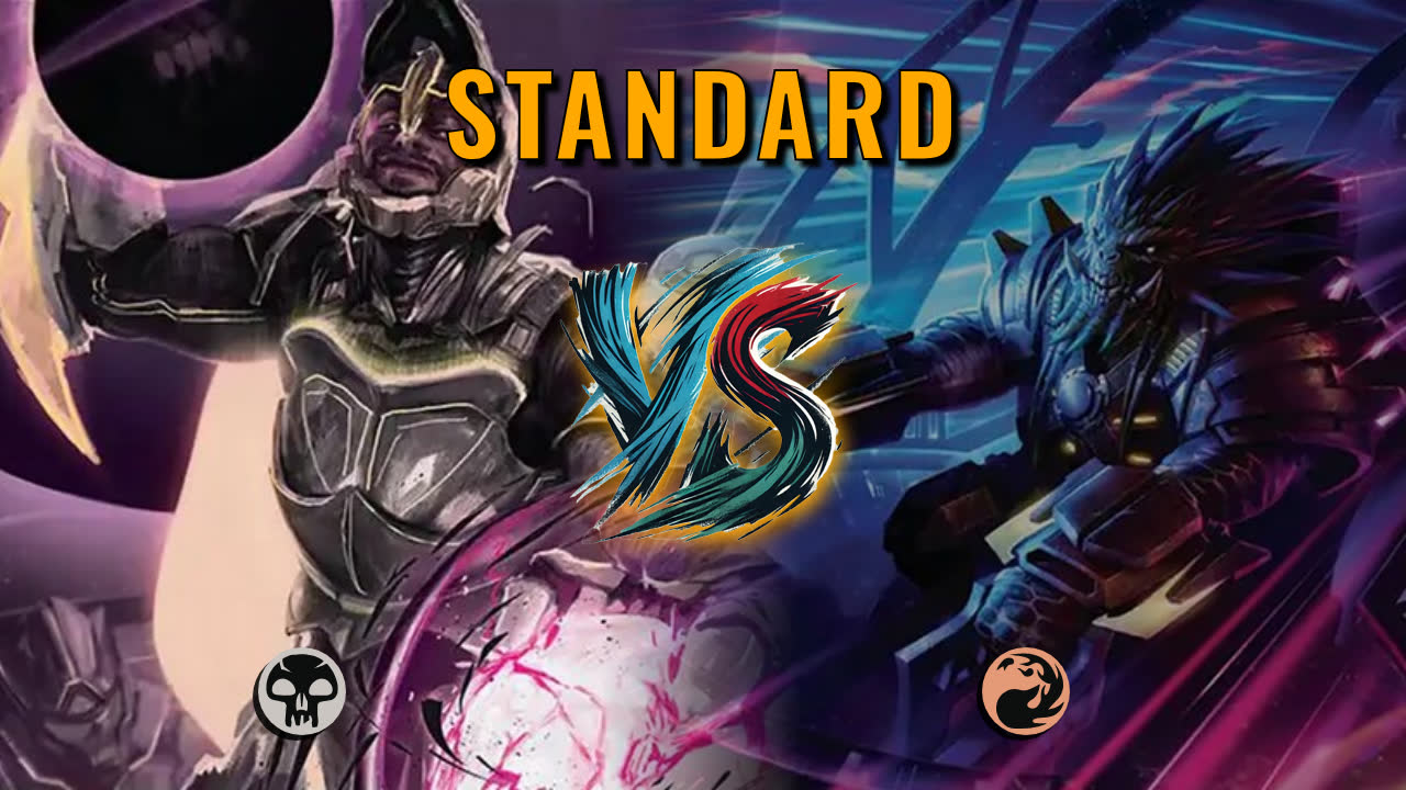 Watch MTG Arena Standard Video - Mono Black Midrange by Numbskull VS Mono Red Midrange by ValerieFatality - 75962d