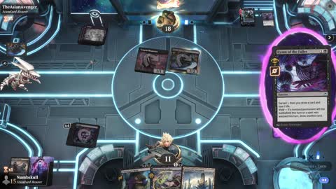 Watch MTG Arena Video Replay - Mono Black Midrange by Numbskull VS Mono Black Aggro by TheAsianAvenger - Prerelease Standard Bo1 EOE