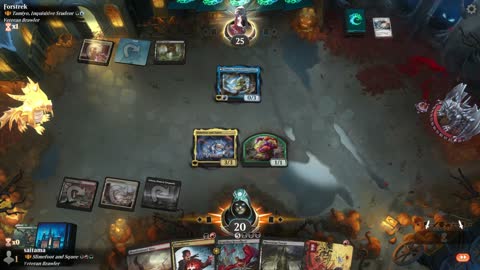 Watch MTG Arena Video Replay - Slimefoot and Squee by saitama VS Tamiyo, Inquisitive Student // Tamiyo, Seasoned Scholar by Forstrek - Historic Brawl