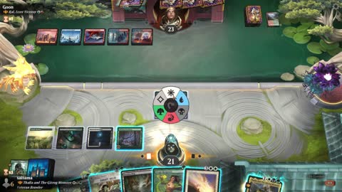 Watch MTG Arena Video Replay - Thalia and The Gitrog Monster by saitama VS Ral, Izzet Viceroy by Goon - Historic Brawl