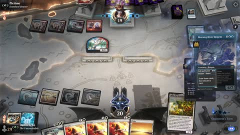 Watch MTG Arena Video Replay - Azorius Control by DamienF16 VS Izzet Midrange by Pietime - Traditional Standard Ranked