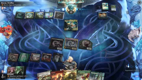 Watch MTG Arena Video Replay - Slimefoot and Squee by saitama VS Derevi, Empyrial Tactician by BAcon_WAffles - Historic Brawl