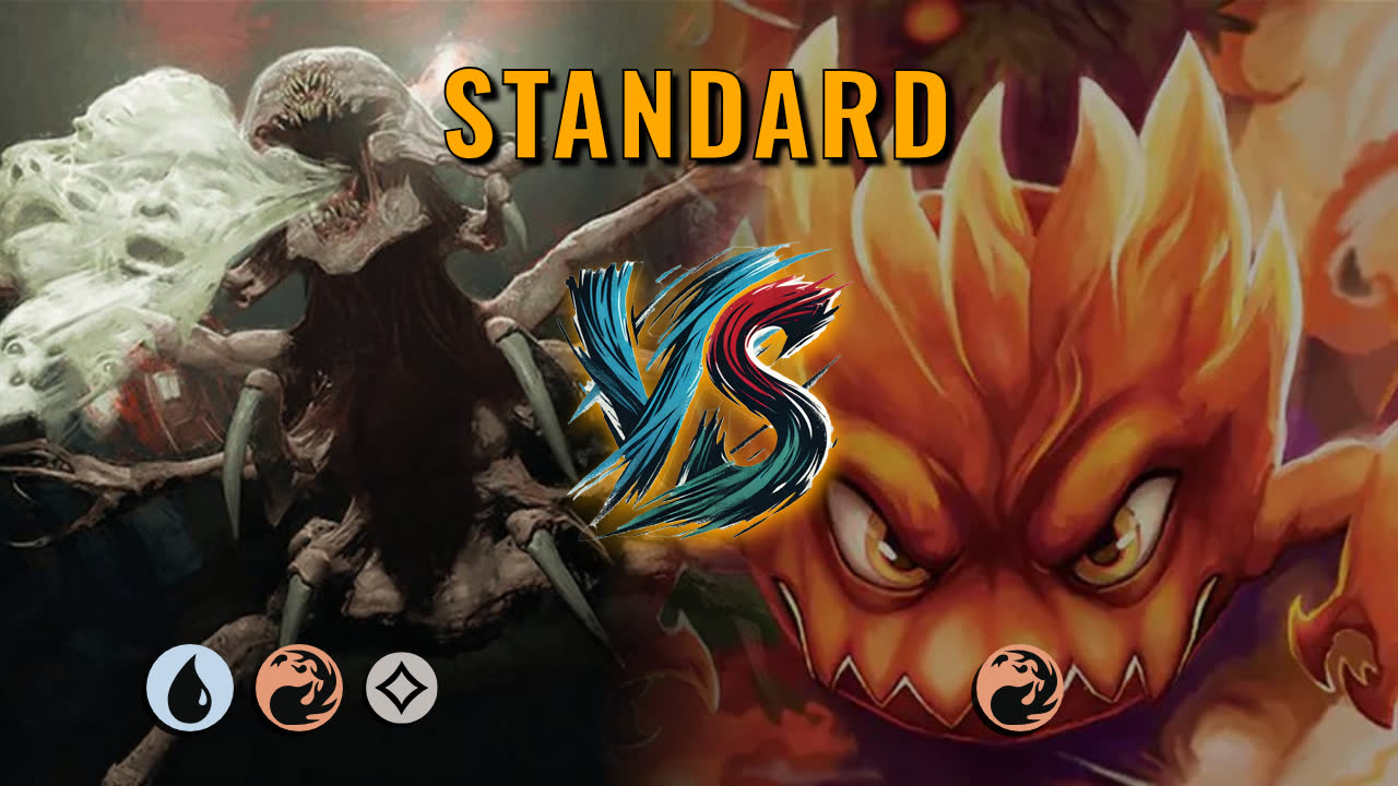 Watch MTG Arena Standard Video - Temur Cauldron by CunicoliGoblin VS Mono Red Aggro by MansNM - aac8d2