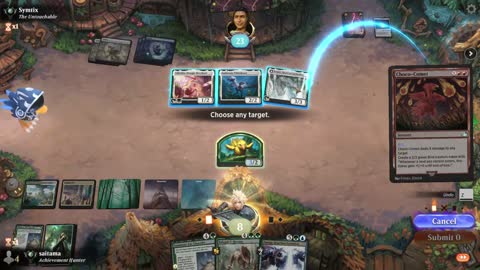 Watch MTG Arena Video Replay - Temur Midrange by saitama VS Azorius Aggro by Symtix - Premier Draft