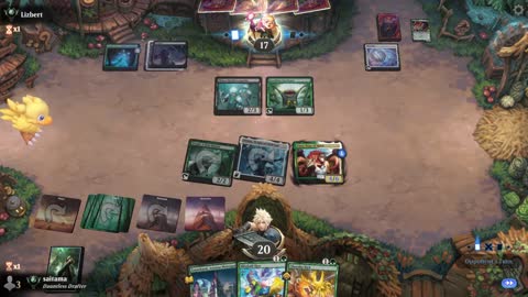 Watch MTG Arena Video Replay - Naya Aggro by saitama VS Sultai Midrange by Lizbert - Premier Draft