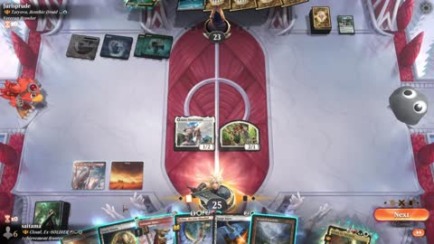 Watch MTG Arena Video Replay - Cloud, Ex-SOLDIER by saitama VS Tatyova, Benthic Druid by Jurisprude - Historic Brawl