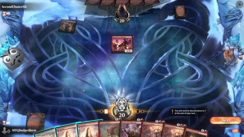 Watch MTG Arena Video Replay - Boros Aggro by MTGBudgetBrew VS Mono Red Aggro by SecondChanceSD - Historic Play