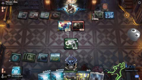 Watch MTG Arena Video Replay - Simic Midrange by DamienF16 VS Temur Midrange by Thicque_Shaq - Traditional Standard Ranked