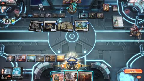 Watch MTG Arena Video Replay - Jeskai Control by DamienF16 VS Esper Aggro by fedthesnake - Traditional Standard Ranked