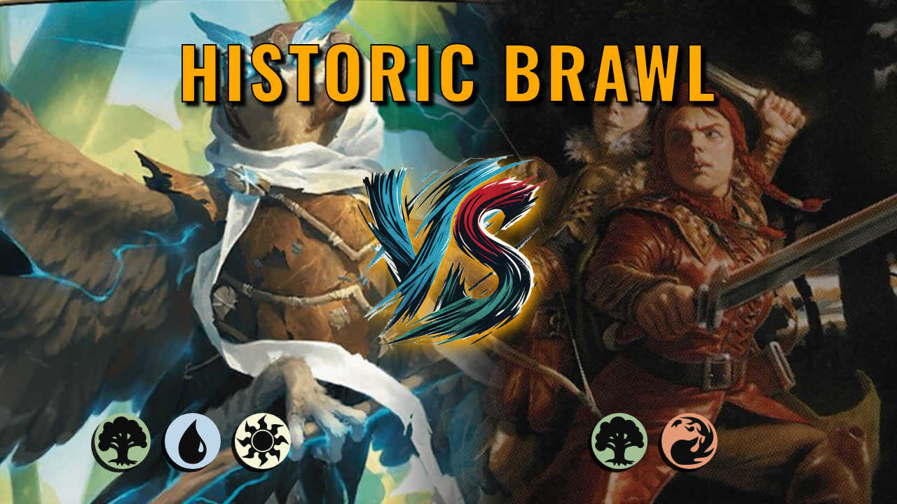 Watch MTG Arena Historic Brawl Video - Derevi, Empyrial Tactician by saitama VS Halana and Alena, Partners by Freyr - 89e599