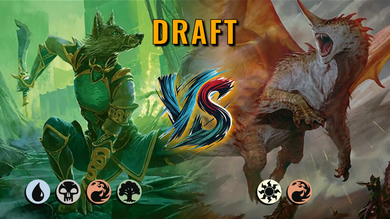 Watch MTG Arena Draft Video - UBRG Midrange by saitama VS Boros Aggro by reisuke - 71af46