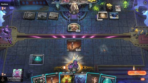 Watch MTG Arena Video Replay - Mono Black Midrange by CunicoliGoblin VS Azorius Midrange by Boubou - Standard Play
