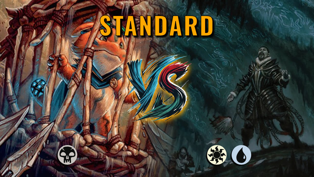 Watch MTG Arena Standard Video - Mono Black Midrange by CunicoliGoblin VS Azorius Midrange by Boubou - 189be0