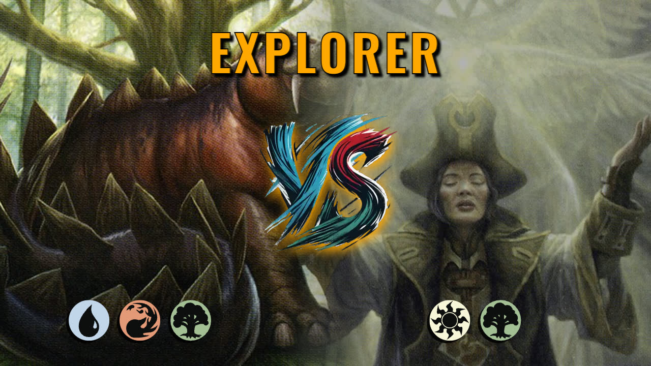 Watch MTG Arena Pioneer Video - Temur Midrange by HamHocksMTG VS Selesnya Aggro by EmmaskyeMTG - 99b6eb