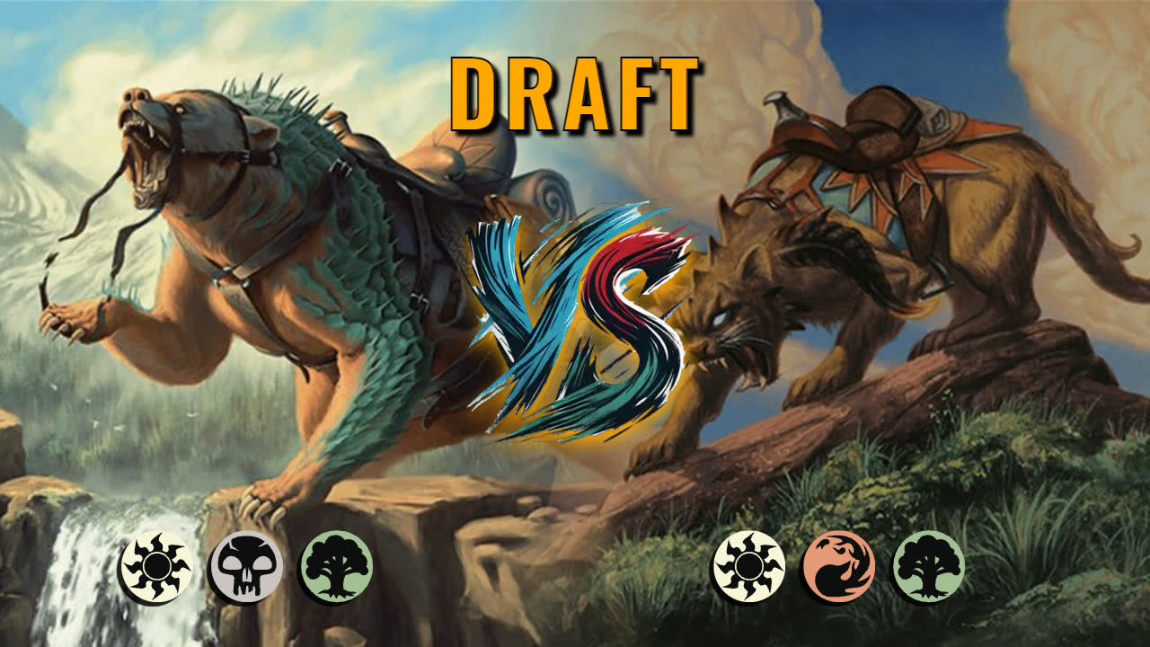 Watch MTG Arena Draft Video - Abzan Midrange by DeadWeight VS Naya Midrange by Julentxu - 1336b6