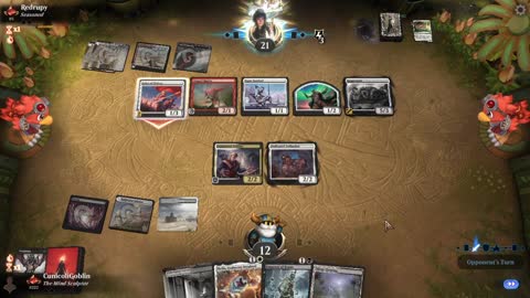Watch MTG Arena Video Replay - Orzhov Midrange by CunicoliGoblin VS Boros Aggro by Redrupy - Traditional Historic Ranked