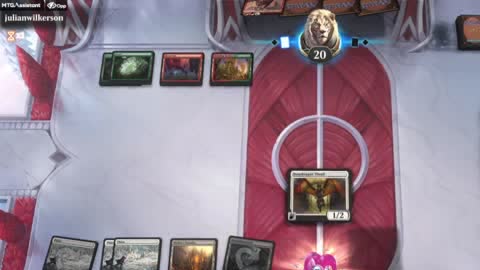 Watch MTG Arena Video Replay - Mono White Midrange by GBThundaII VS Gruul Midrange by julianwilkerson - Standard Play
