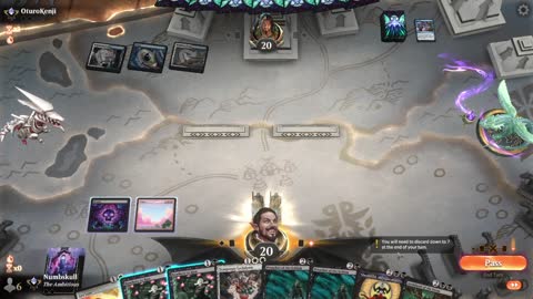 Watch MTG Arena Video Replay - Orzhov Midrange by Numbskull VS Azorius Midrange by OturoKenji - Traditional Standard Ranked