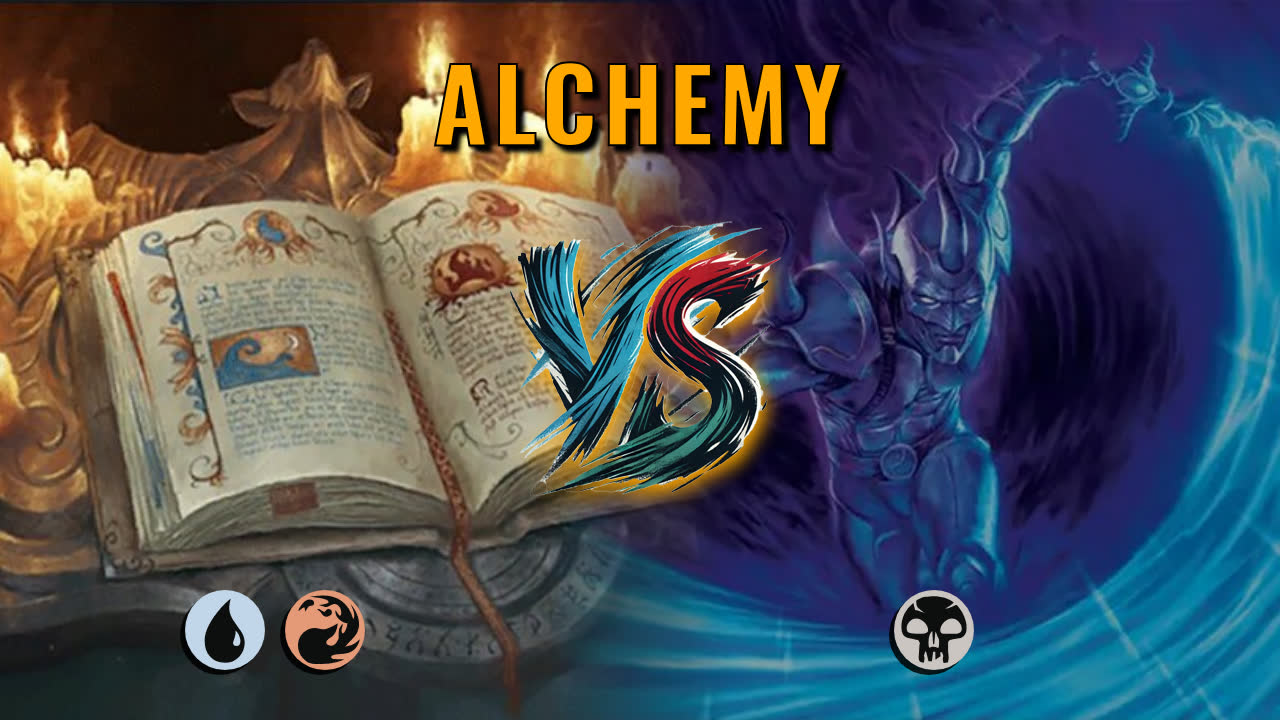 Watch MTG Arena Alchemy Video - Izzet Midrange by CunicoliGoblin VS Mono Black Aggro by g Ossan - 07e5b7
