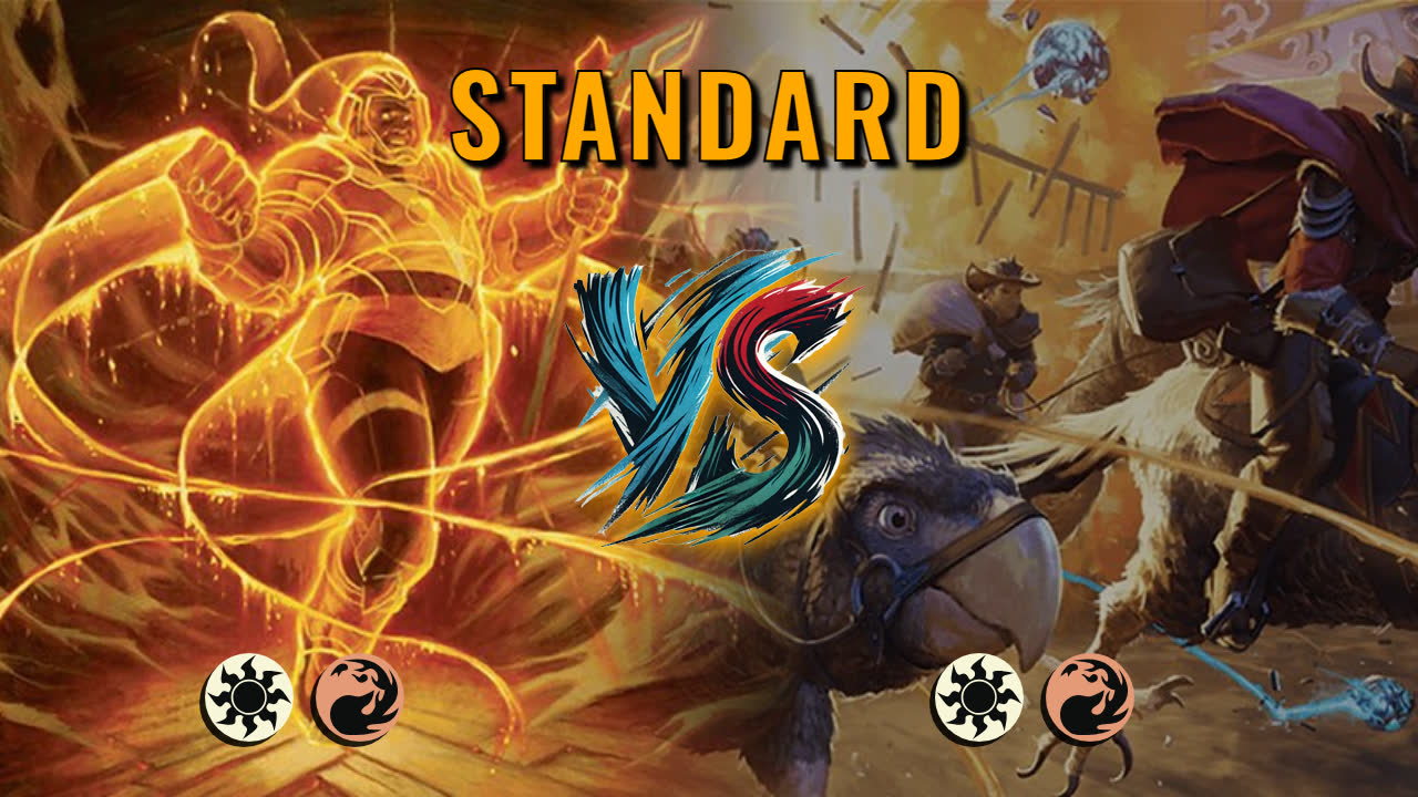 Watch MTG Arena Standard Video - Boros Aggro by DeadWeight VS Boros Aggro by Chaotic Comics - 313a74