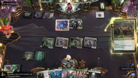Watch MTG Arena Video Replay - Emmara, Voice of the Conclave by saitama VS Niv-Mizzet Reborn by RIJ - Historic Brawl