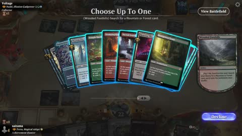 Watch MTG Arena Video Replay - Terra, Magical Adept by saitama VS Nashi, Illusion Gadgeteer by Voltage - Historic Brawl