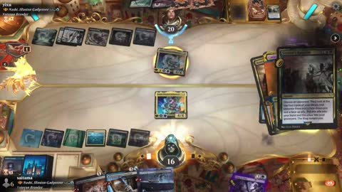 Watch MTG Arena Video Replay - Nashi, Illusion Gadgeteer by saitama VS Nashi, Illusion Gadgeteer by yixu - Historic Brawl