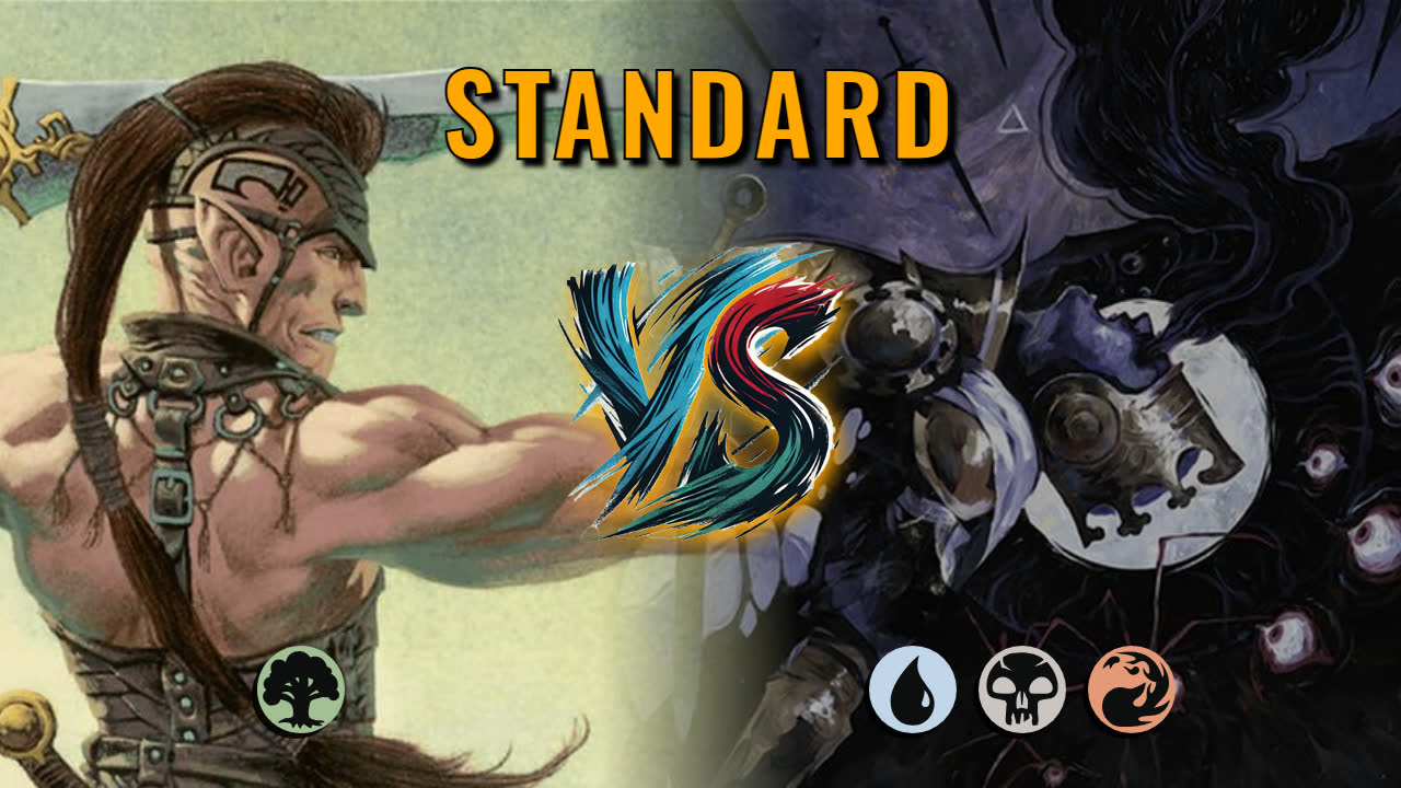 Watch MTG Arena Standard Video - Mono Green Aggro by utku VS Grixis Midrange by azexes - 45c2fc