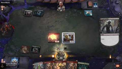 Watch MTG Arena Video Replay - Rakdos Aggro by CunicoliGoblin VS Azorius Midrange by PierreSlayer - Traditional Historic Play