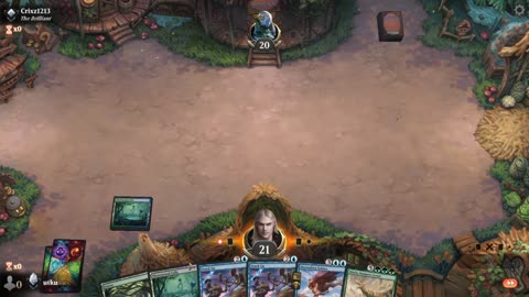 Watch MTG Arena Video Replay - Simic Midrange by utku VS Colorless Aggro by Crixz1213 - Standard Ranked
