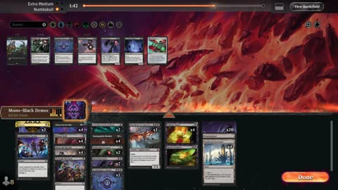 Watch MTG Arena Video Replay - Mono Black Midrange by Numbskull VS Azorius Midrange by Extra Medium - Traditional Standard Ranked
