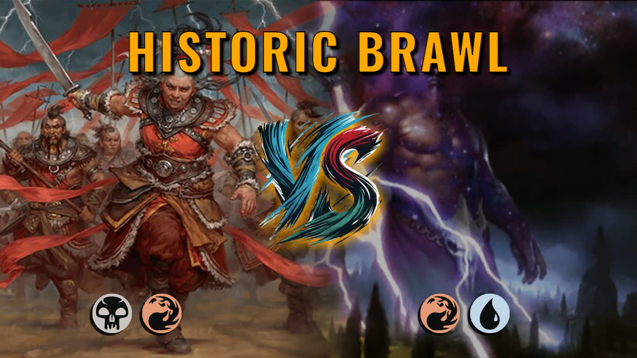 Watch MTG Arena Historic Brawl Video - Alesha, Who Laughs at Fate by saitama VS Keranos, God of Storms by Shalvan - 48737e