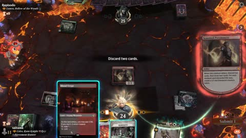 Watch MTG Arena Video Replay - Celes, Rune Knight by saitama VS Lumra, Bellow of the Woods by Rapisodo - Historic Brawl