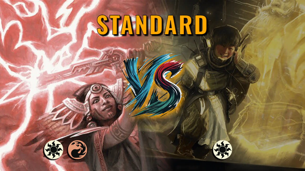 Watch MTG Arena Standard Video - Boros Midrange by HamHocks42 VS Mono White Aggro by Nickbrad - fef0bc
