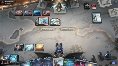 Watch MTG Arena Video Replay - Azorius Midrange by DamienF16 VS Izzet Aggro by shadeslayer11 - Traditional Standard Ranked