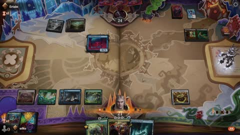 Watch MTG Arena Video Replay - Simic Midrange by utku VS Dimir Midrange by Ertain - Standard Ranked