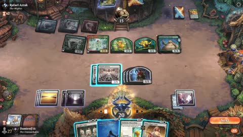 Watch MTG Arena Video Replay - Orzhov Midrange by DamienF16 VS Simic Midrange by Rafael Azrak - Premier Draft